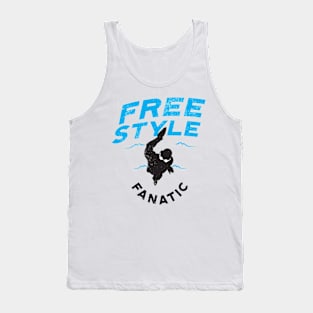 Freestyle Fanatic Swimmer 2 Tank Top